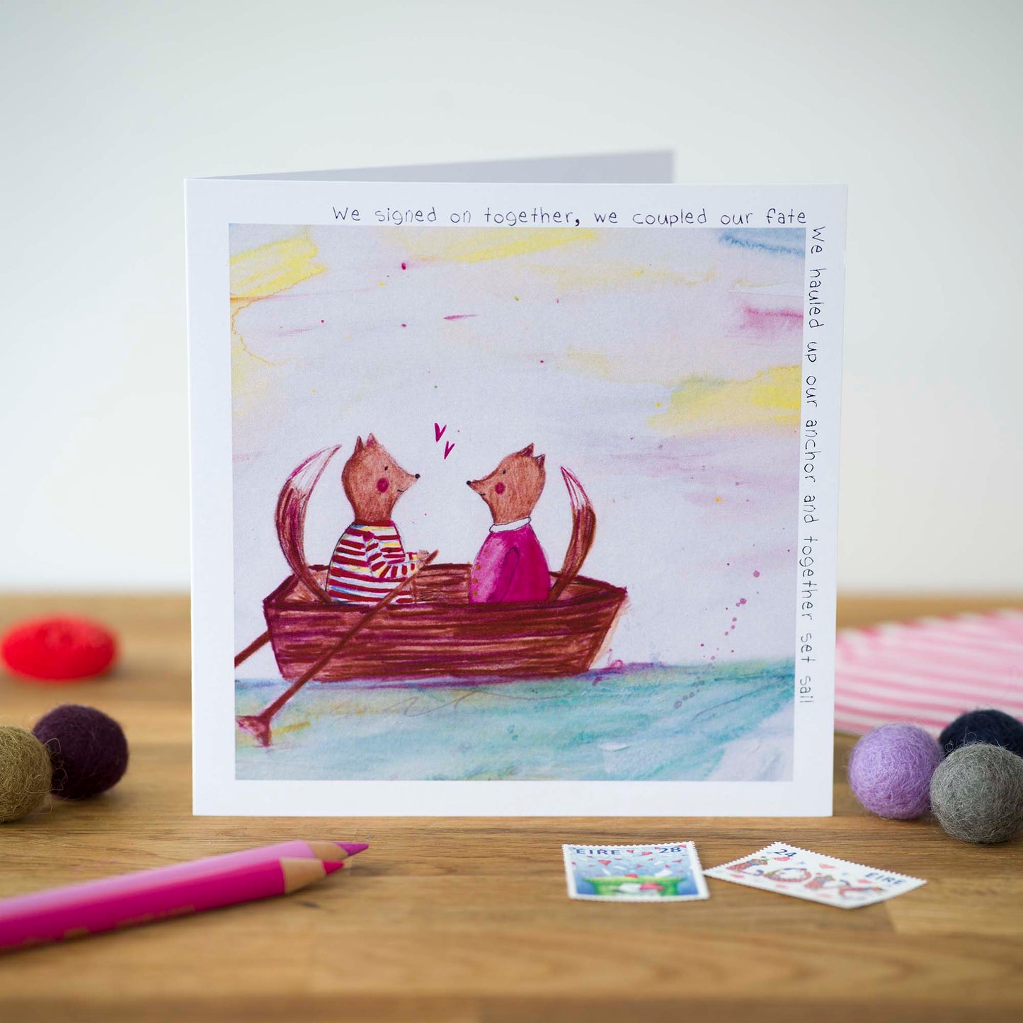 The Voyage, Greeting Card