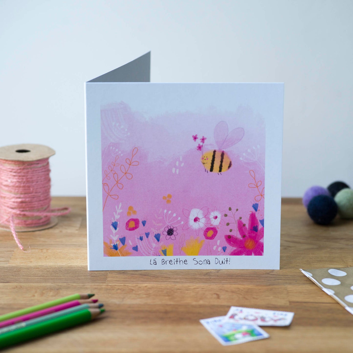 Lá Breithe Sona Duit! Greeting Card
