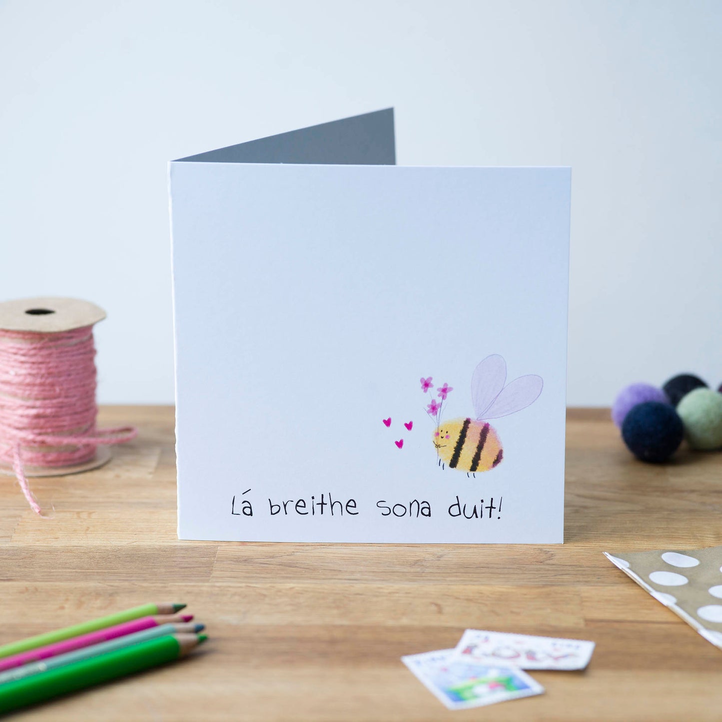 Lá Breithe Sona Duit! Greeting Card