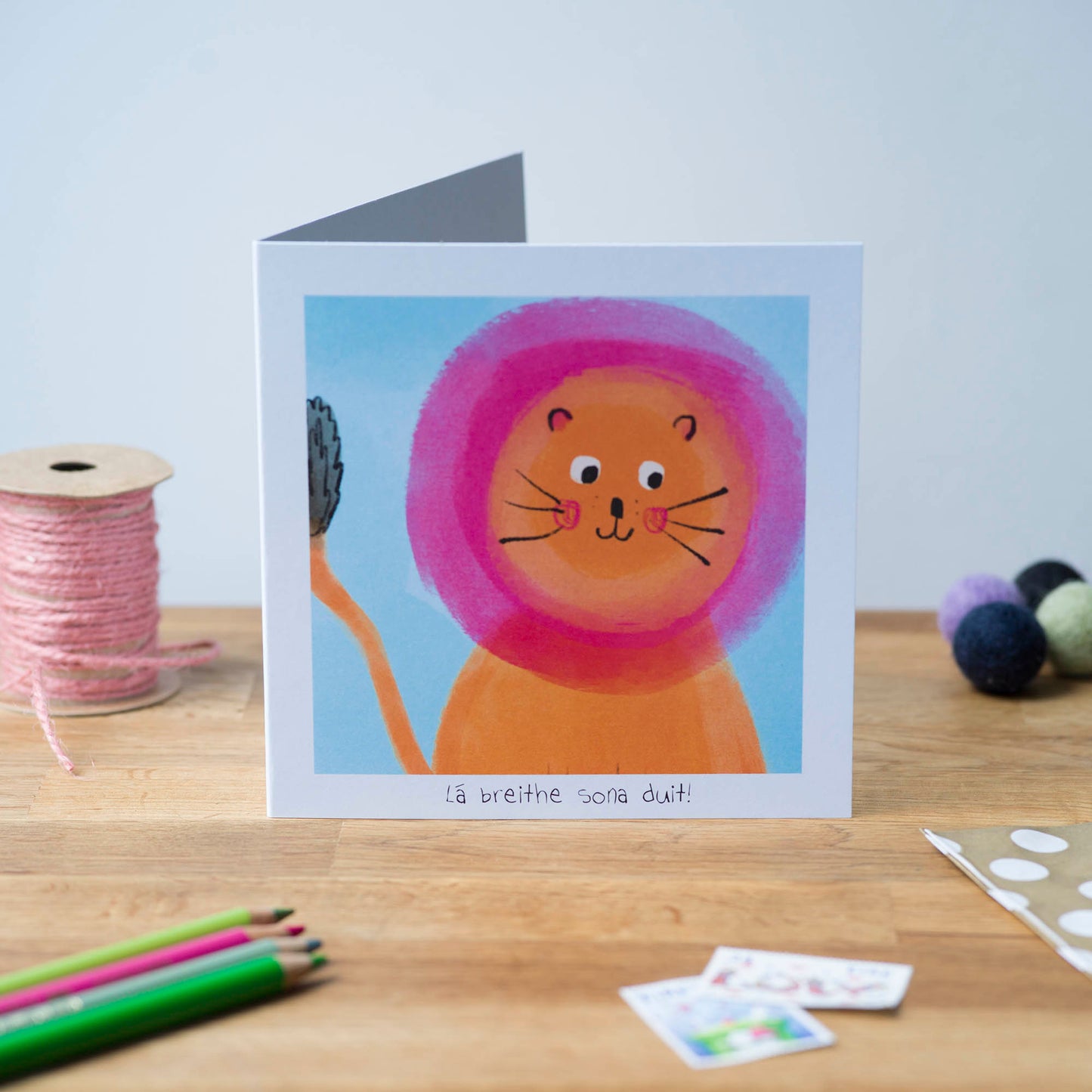 Lá Breithe Sona Duit! Greeting Card
