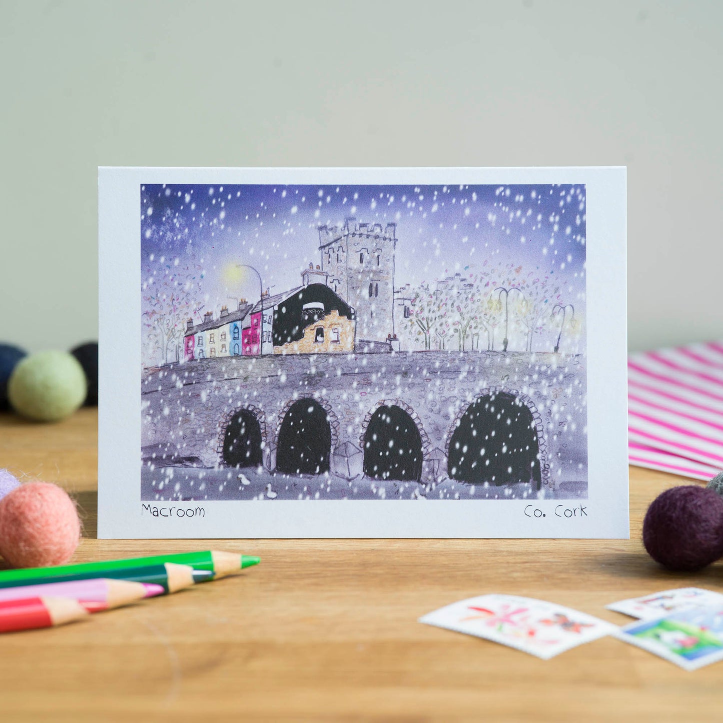 Macroom County Cork, Greeting Card