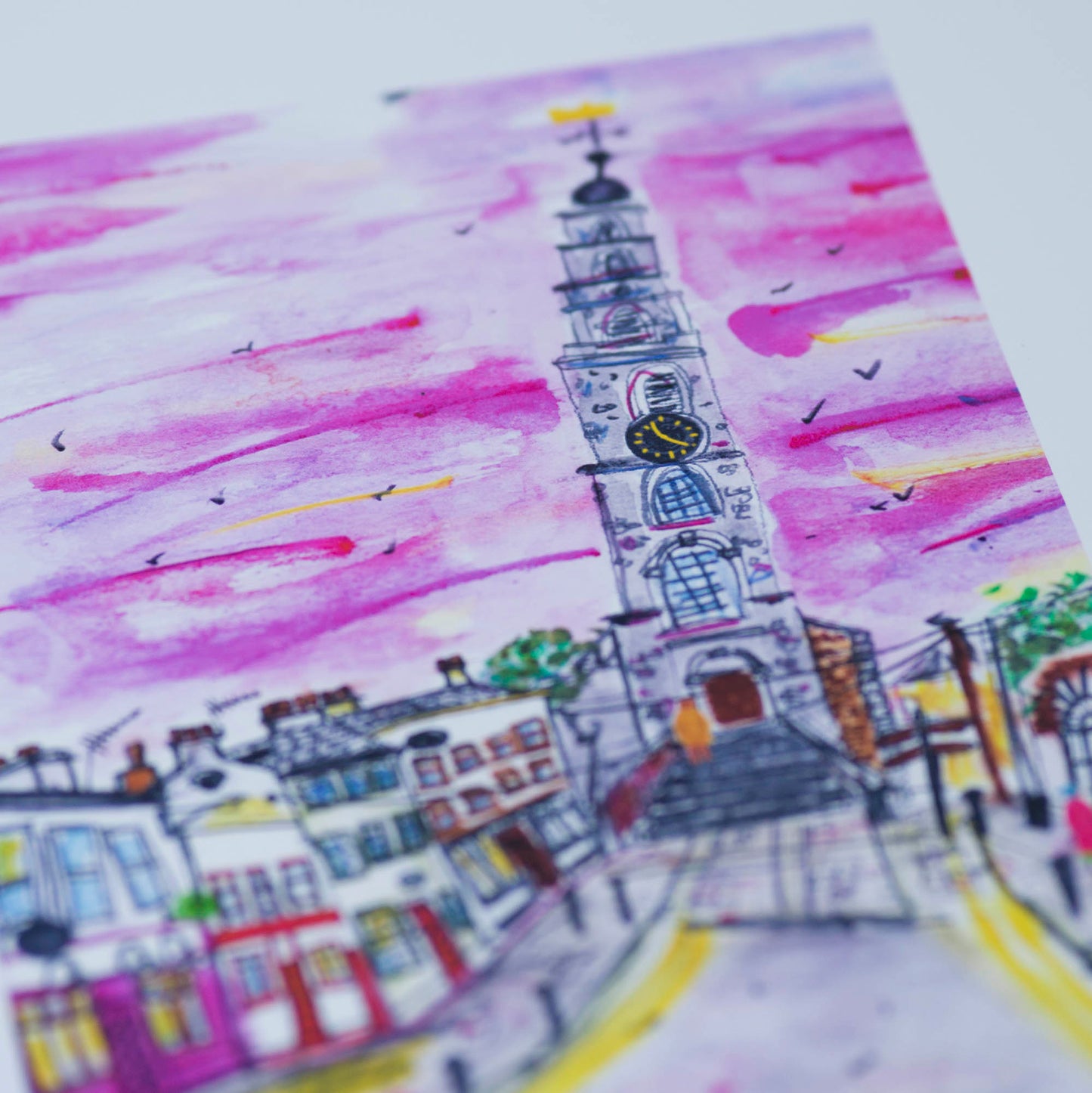 Shandon Bells, Cork City, Art Print