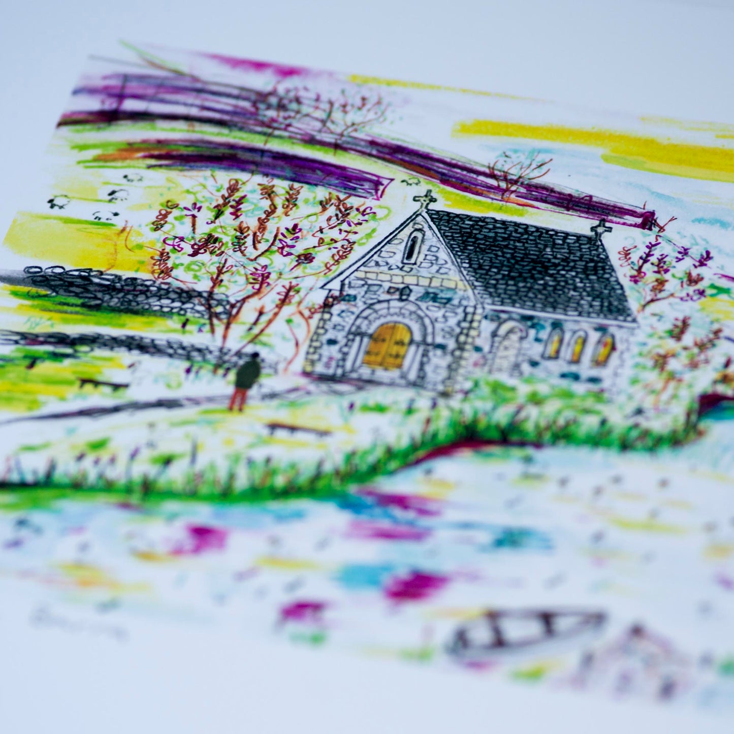 Gougane Barra, County Cork, Art Print