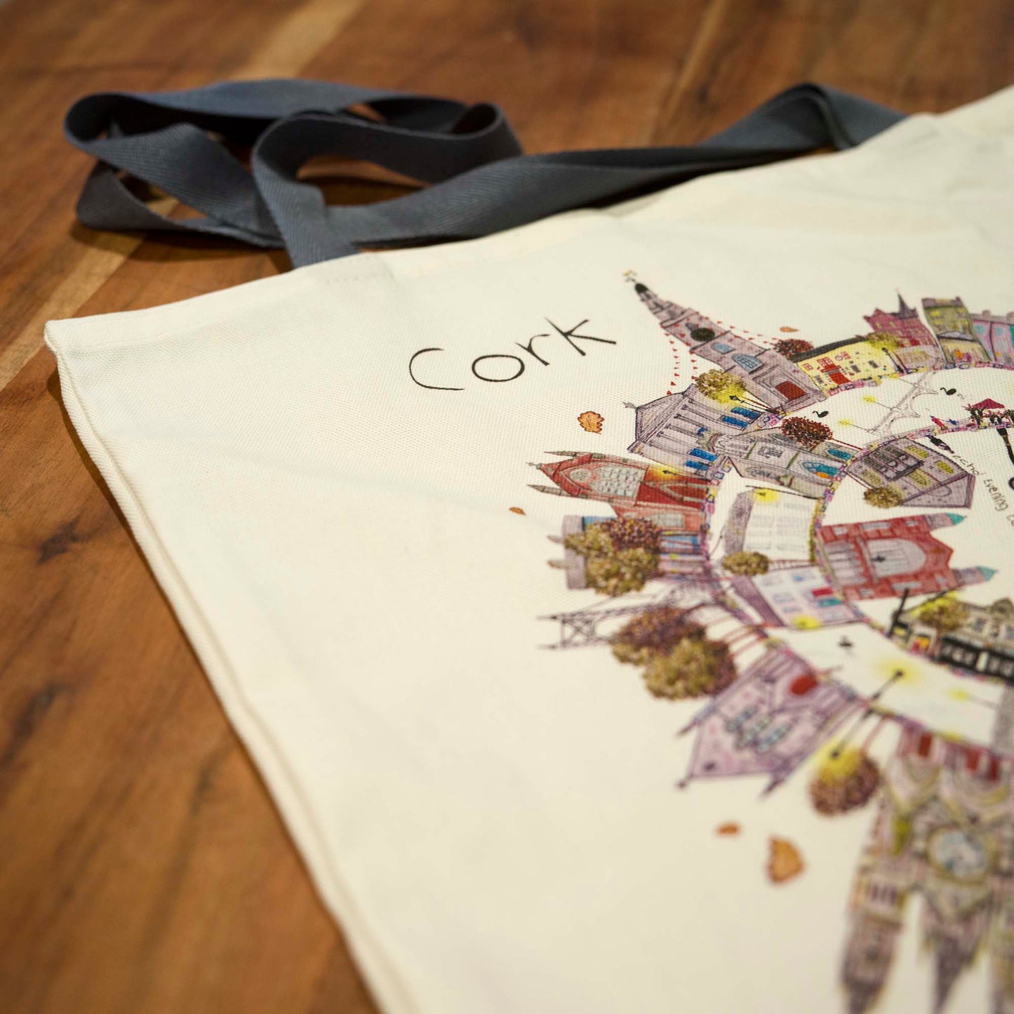Cork City Circle Tote Bag