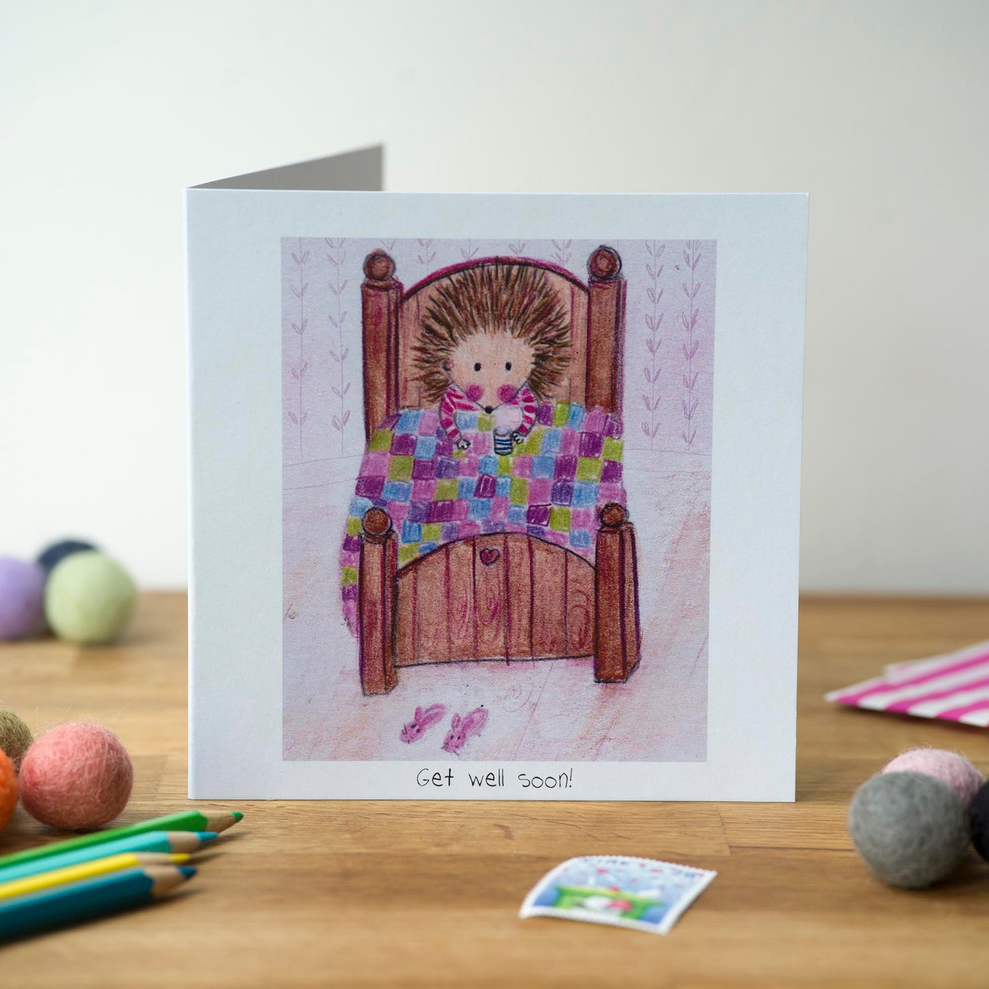 Get well soon, Greeting Card