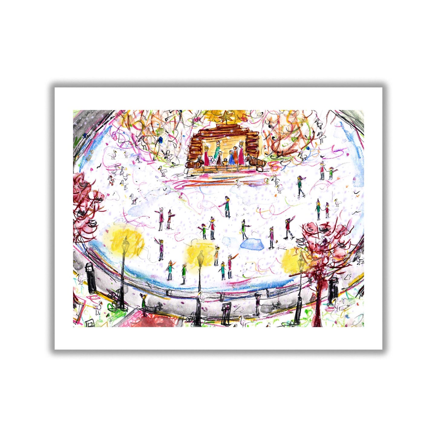 The Lough, Cork City, Art Print