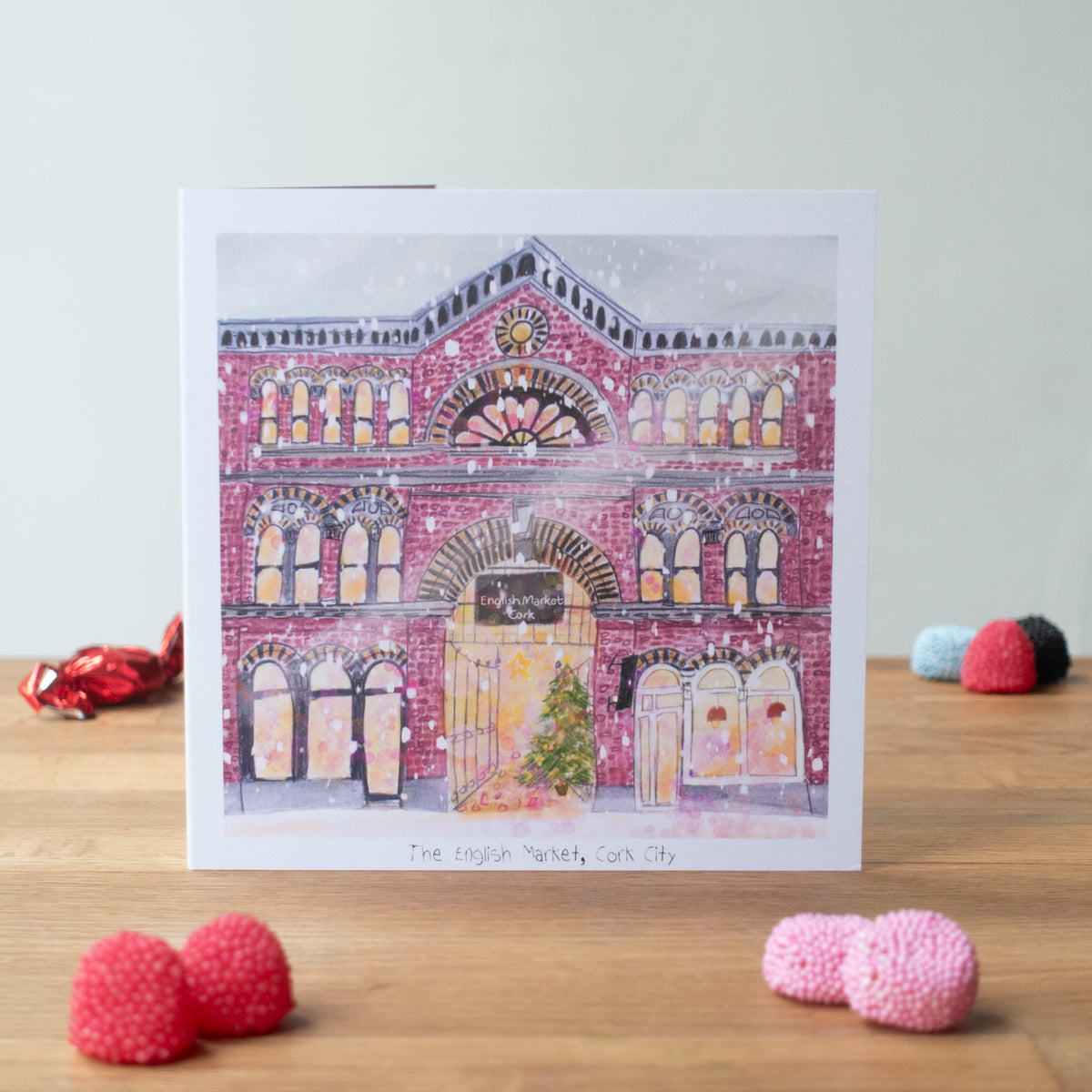 The English Market, Greeting Card