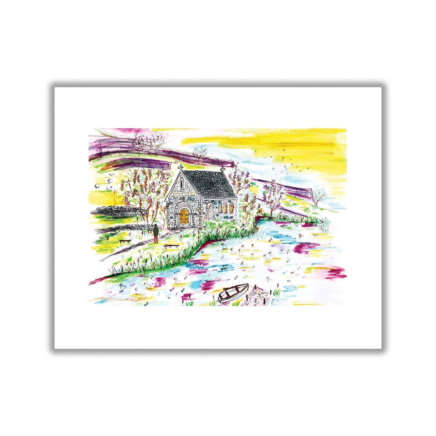 Gougane Barra, County Cork, Art Print