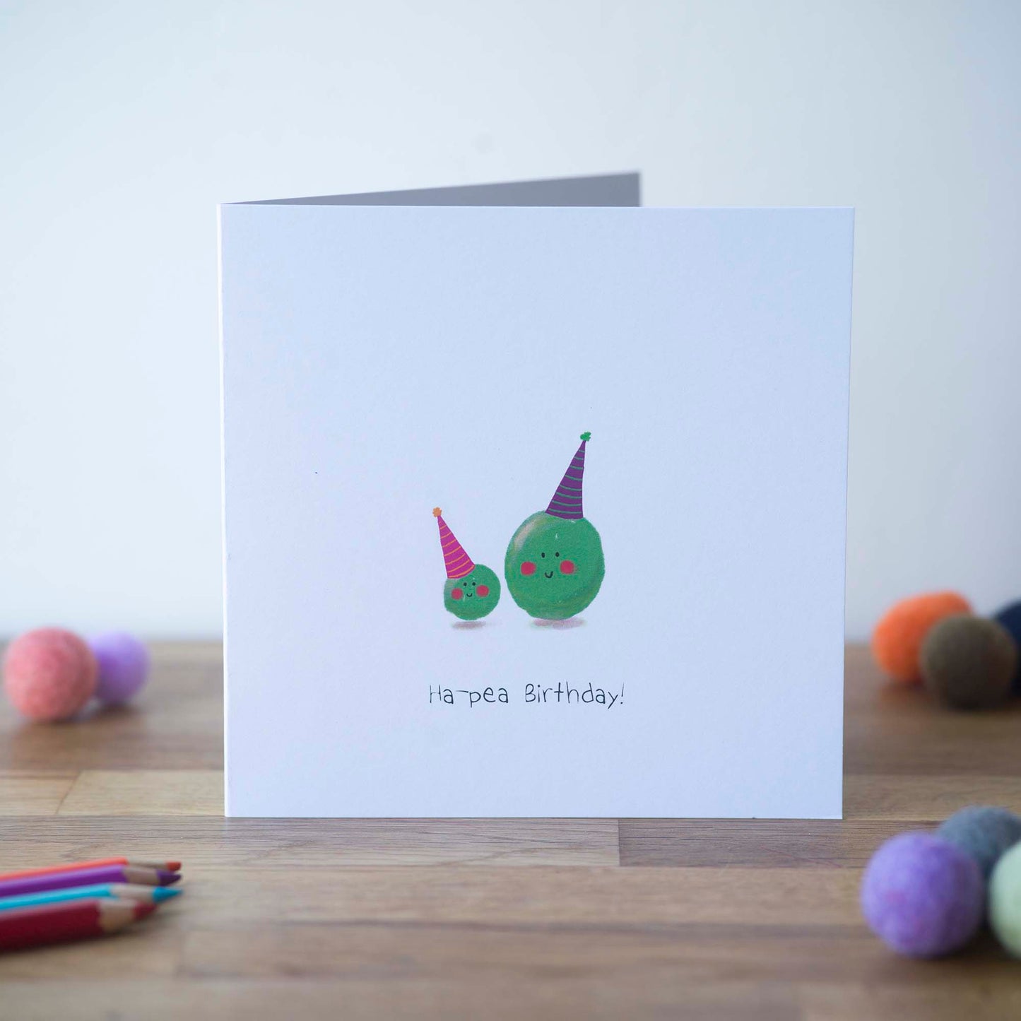 Ha-pea Birthday! Greeting Card