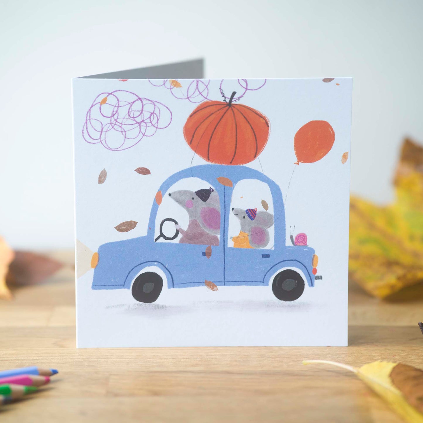Autumn, Greeting Card