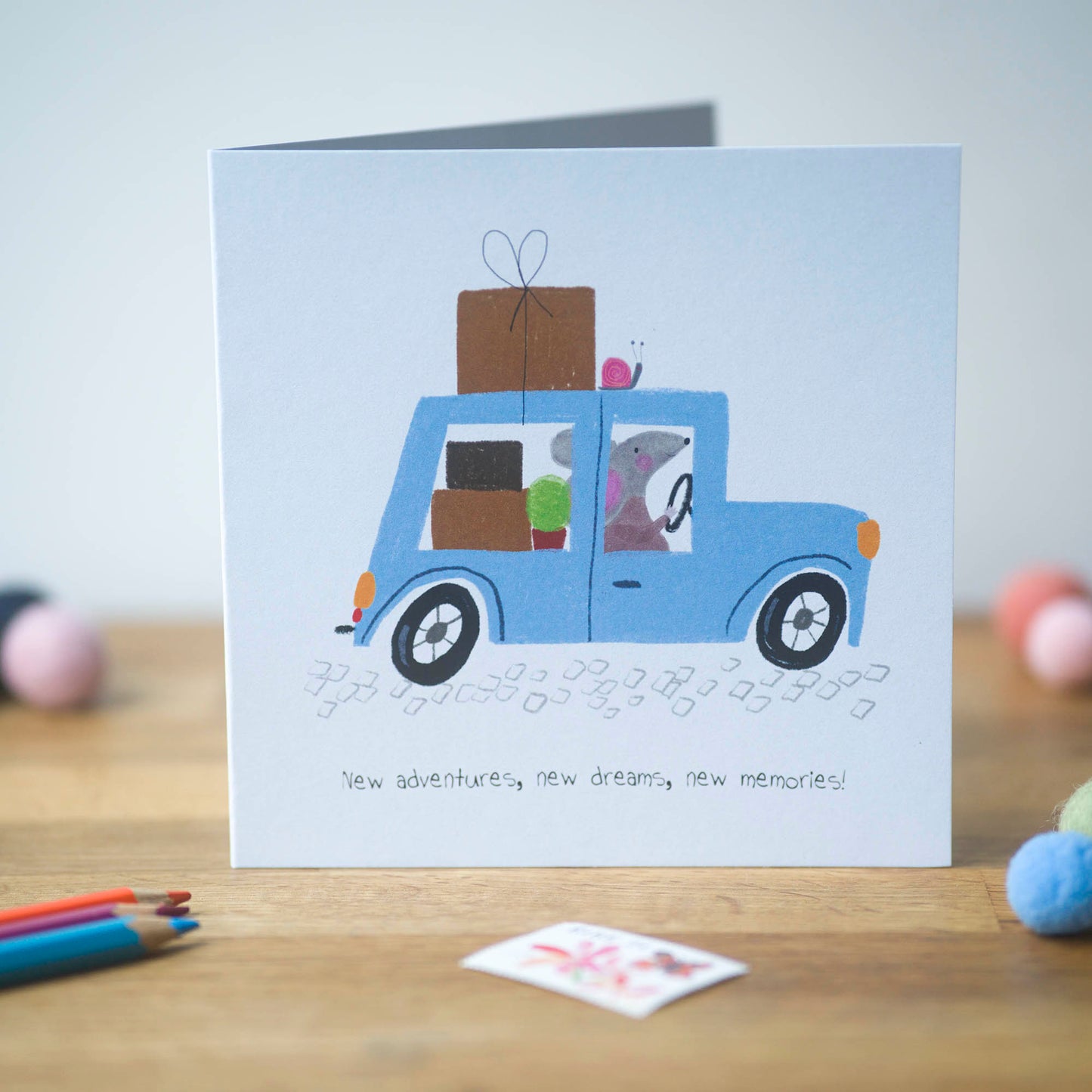 New adventures, Greeting Card