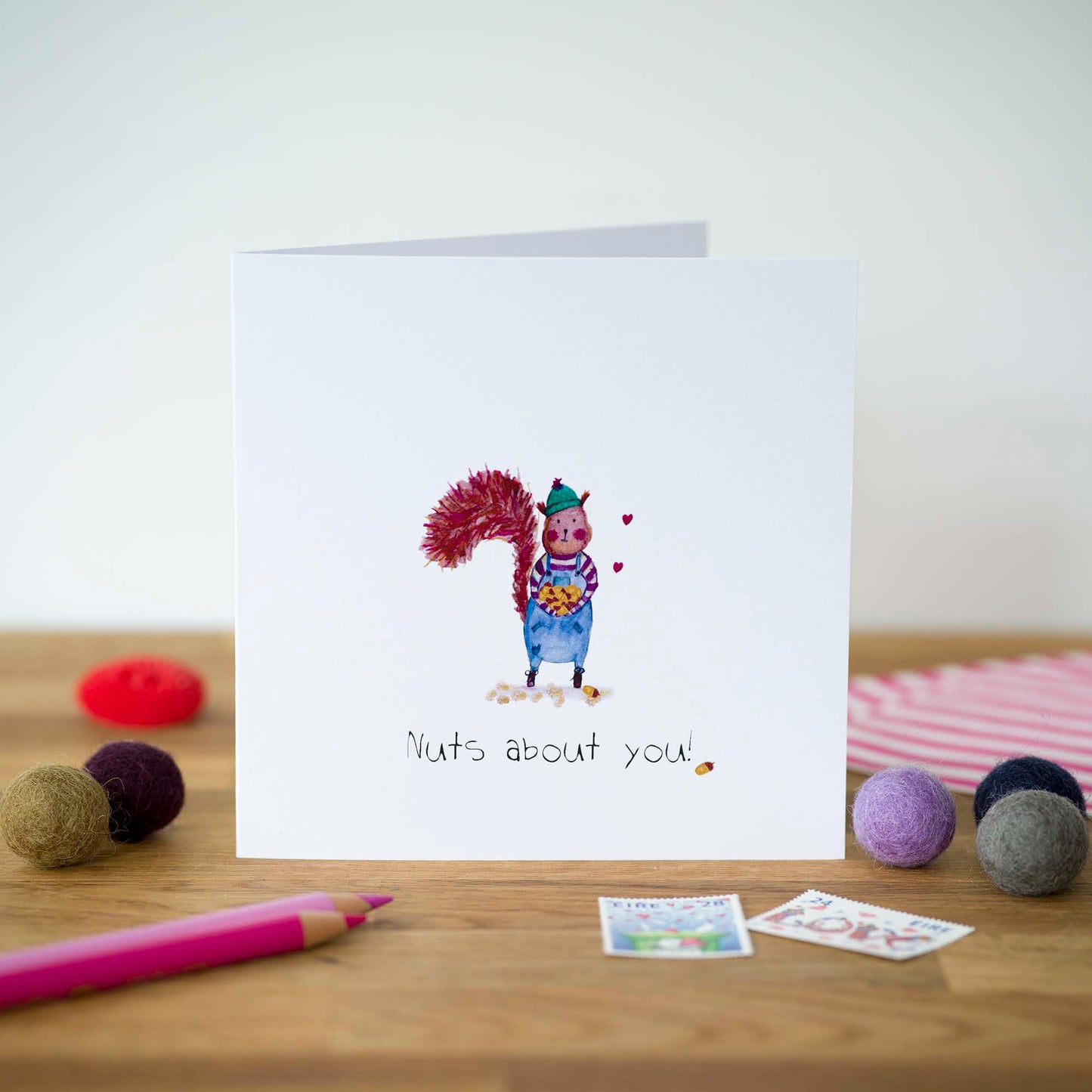 Nuts about you! Greeting Card