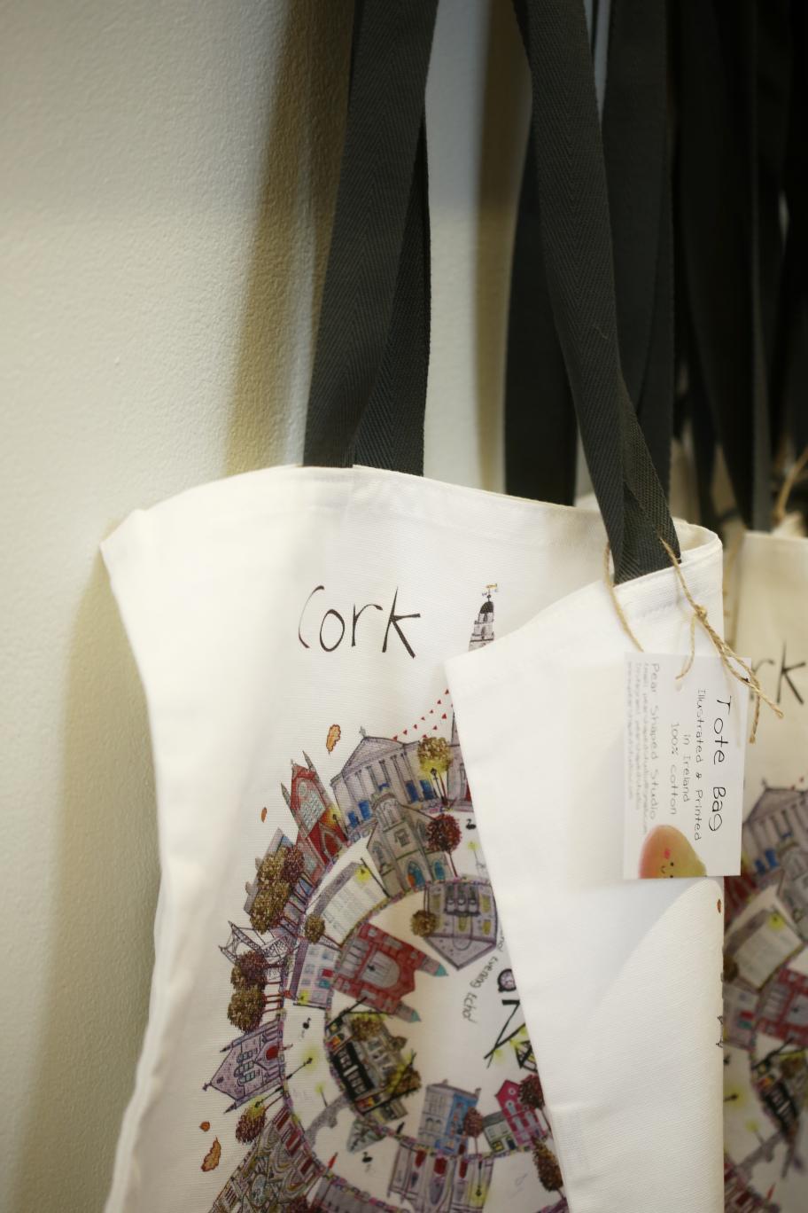 Cork City Circle Tote Bag