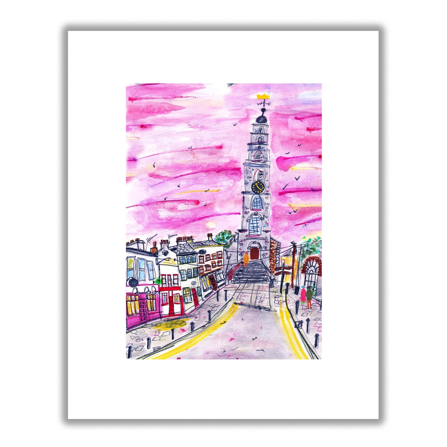 Shandon Bells, Cork City, Art Print