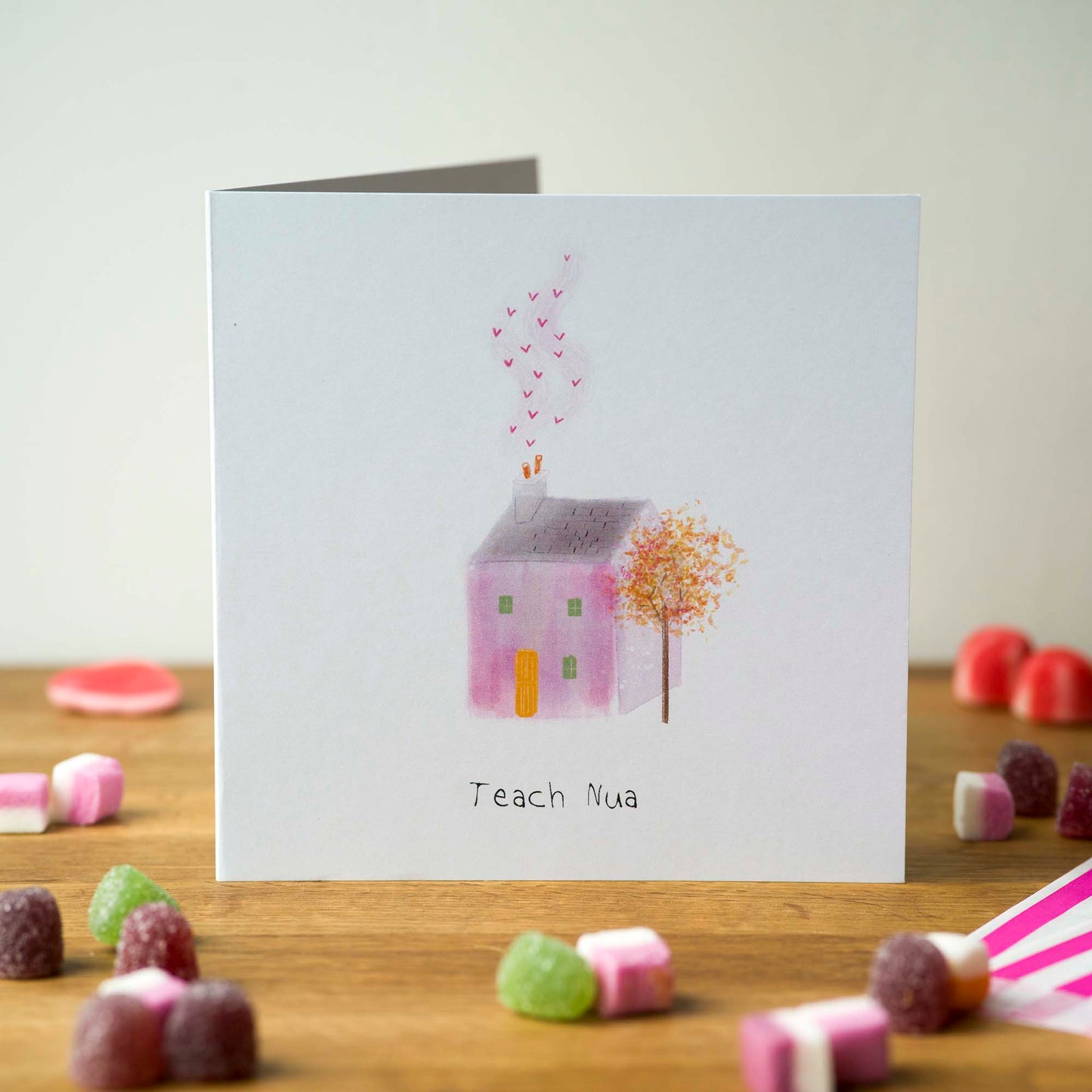 Teach Nua! Greeting Card