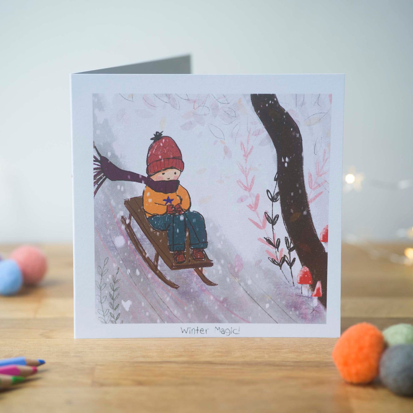 Winter Magic! Christmas Greeting Card