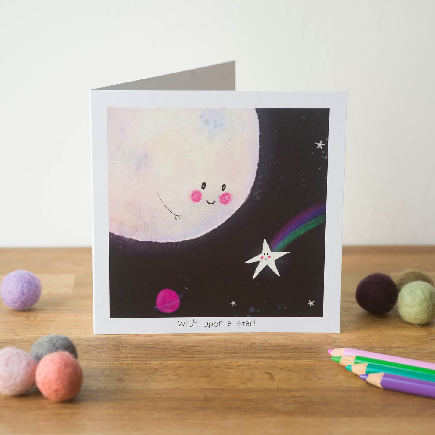 Wish upon a star, Greeting Card