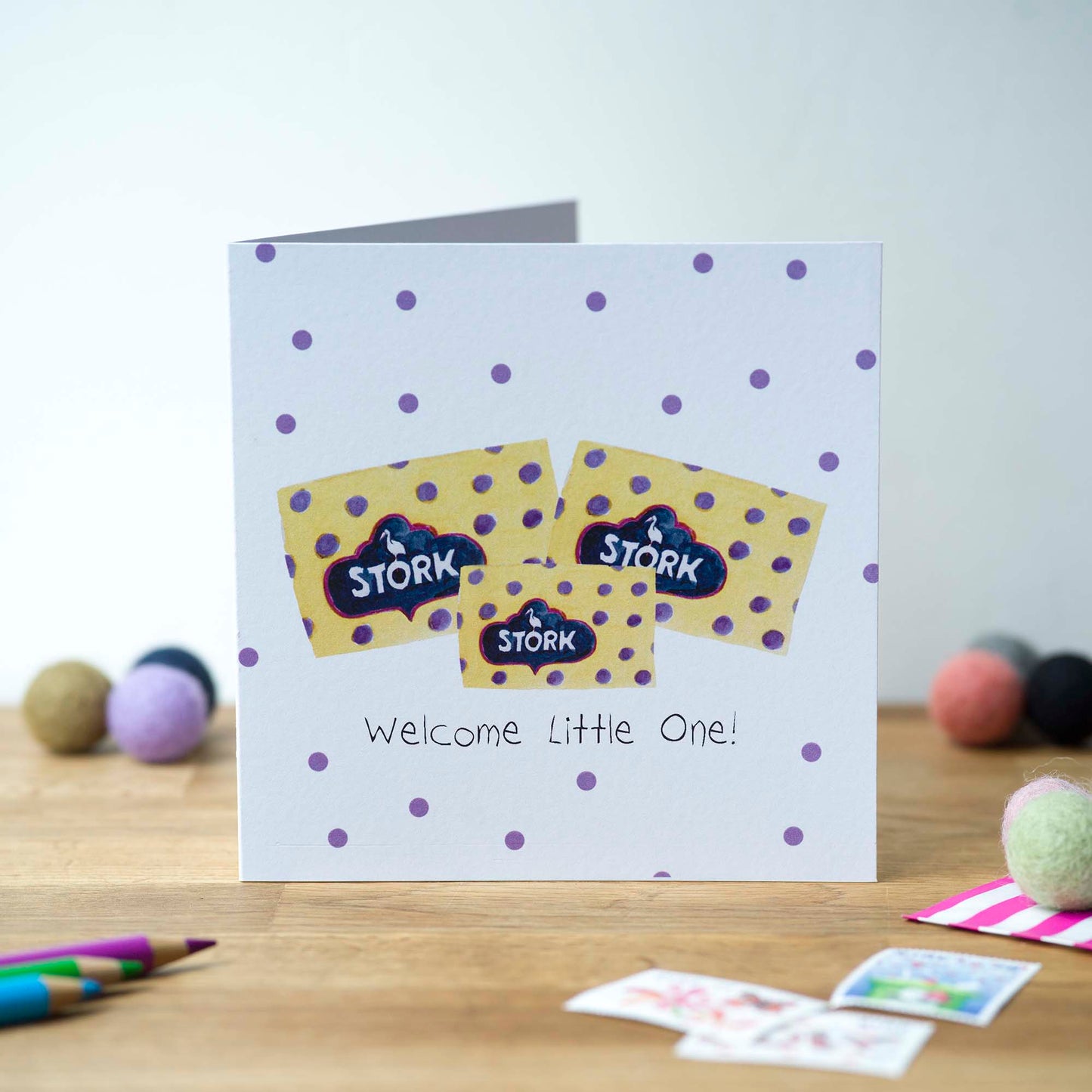Welcome Little One! Greeting Card