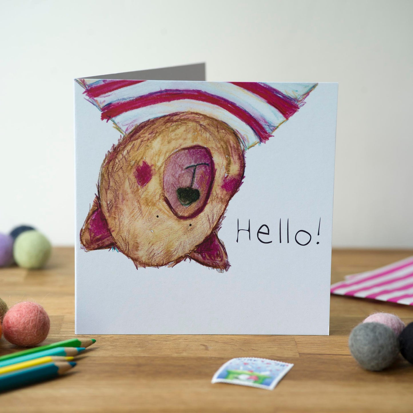 Hello Bear! Greeting Card