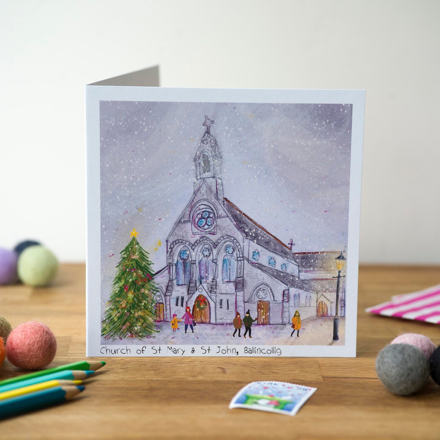 The Church of St Mary & St John, Ballincollig, Cork Greeting Card