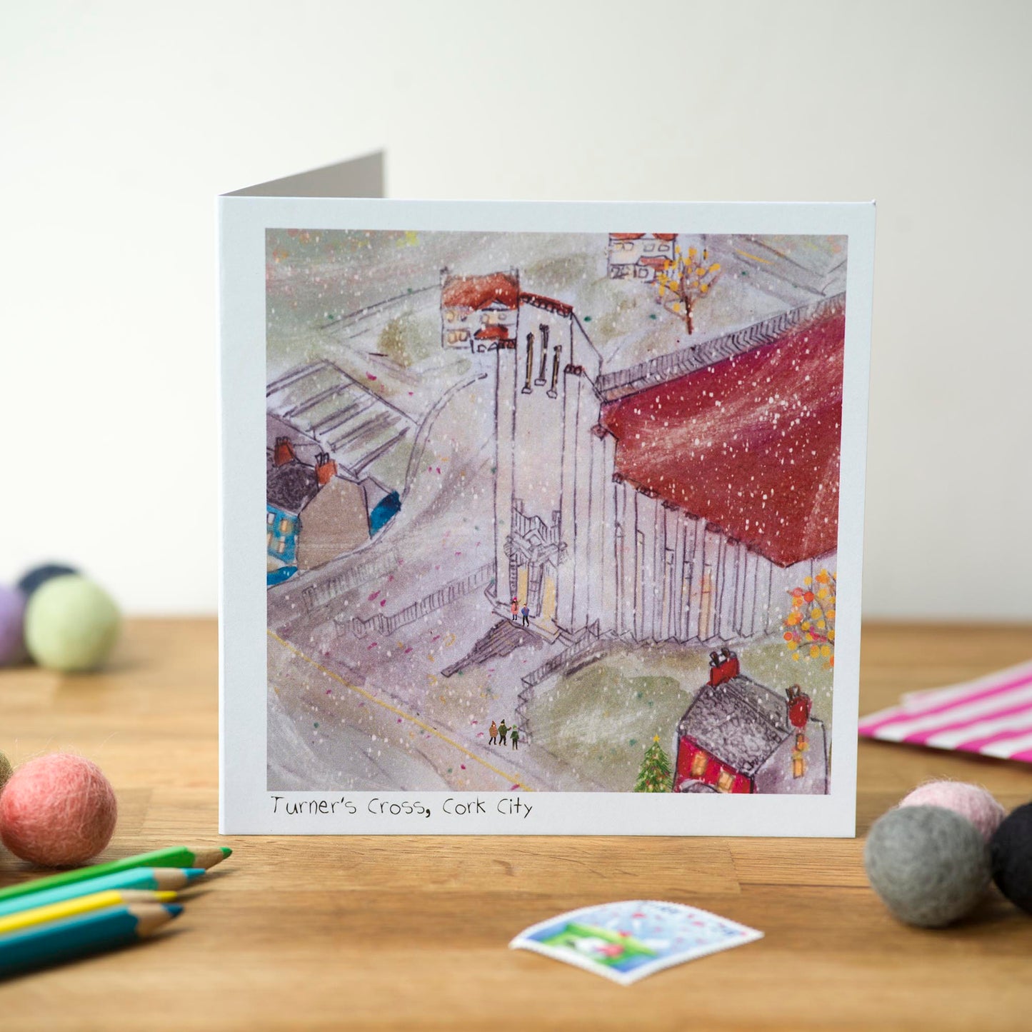 Turner's Cross, Cork City, Greeting Card