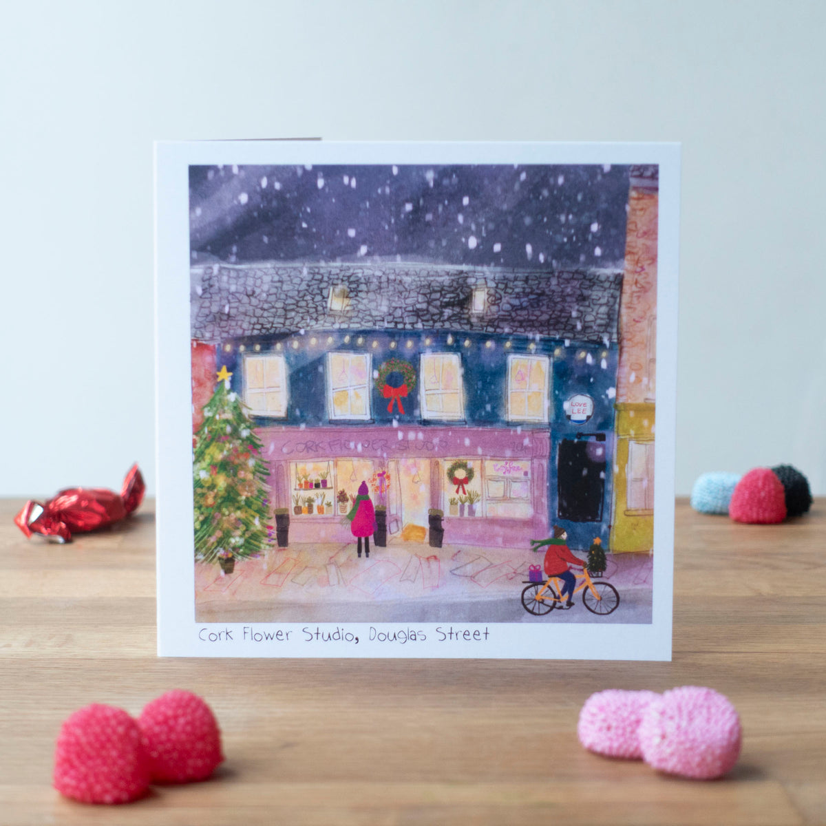 Cork Flower Studio, Greeting Card