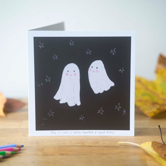 Only in Cork is being haunted a good thing, Greeting Card