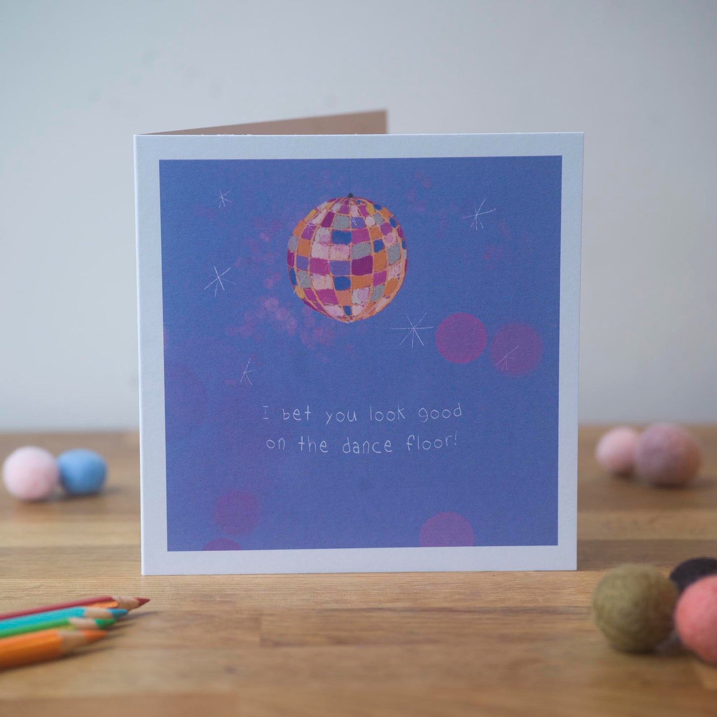 I bet you look good on the dance floor, Greeting Card