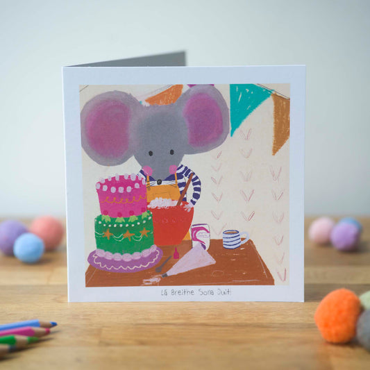 Lá Breithe Sona Duit! Greeting Card