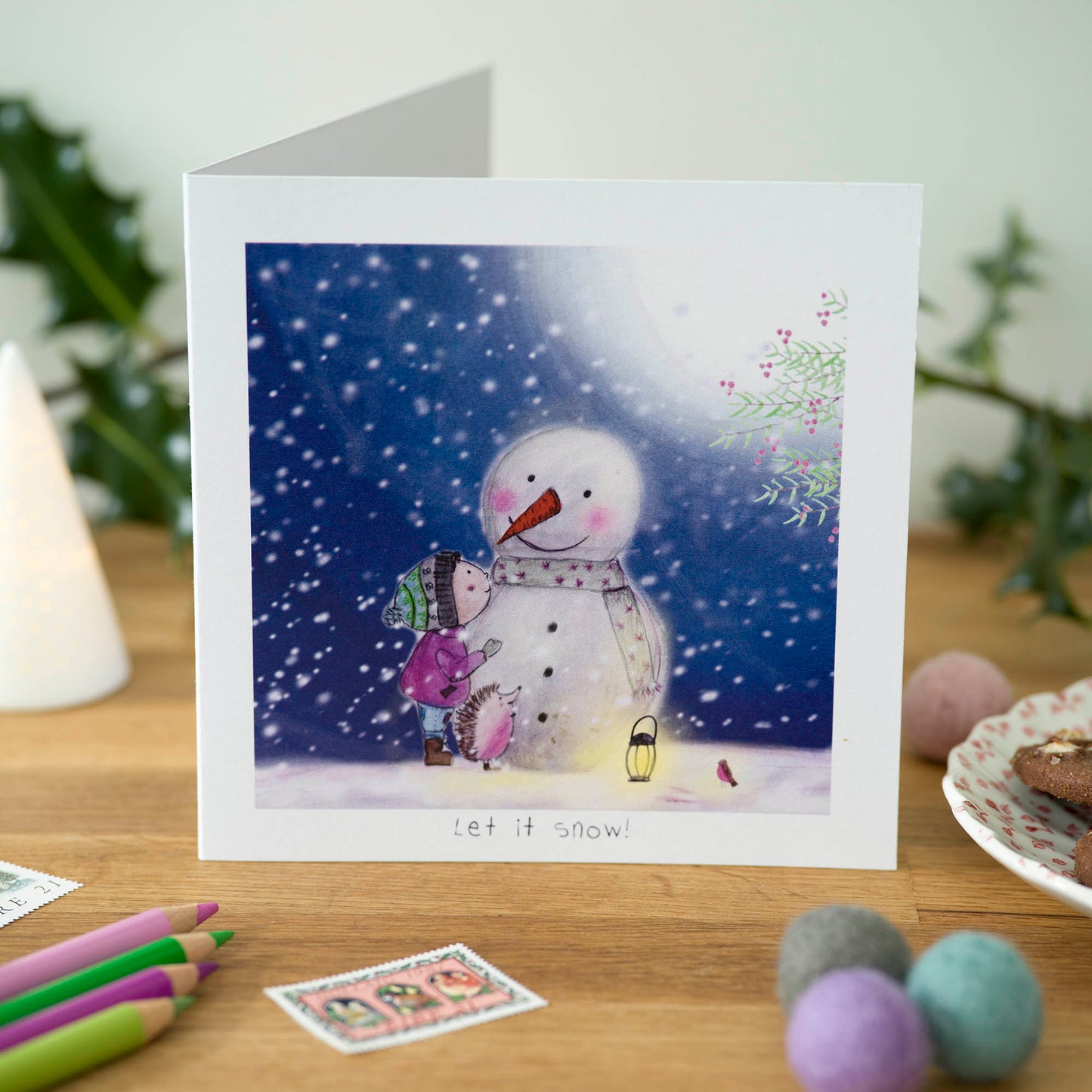 Let it Snow! Christmas Greeting Card