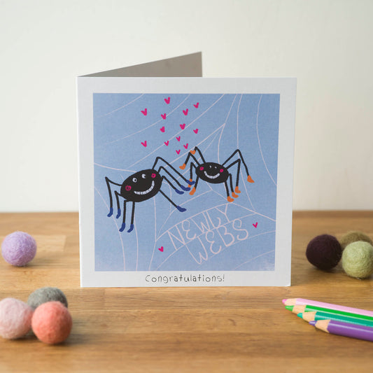 Newly Webs, Greeting Card