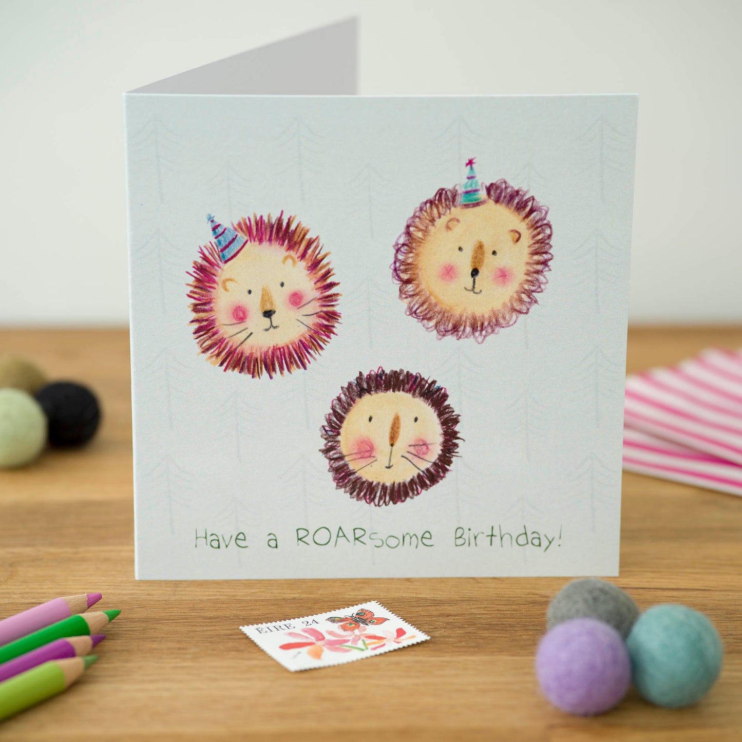 Have a Roarsome Birthday, Greeting Card