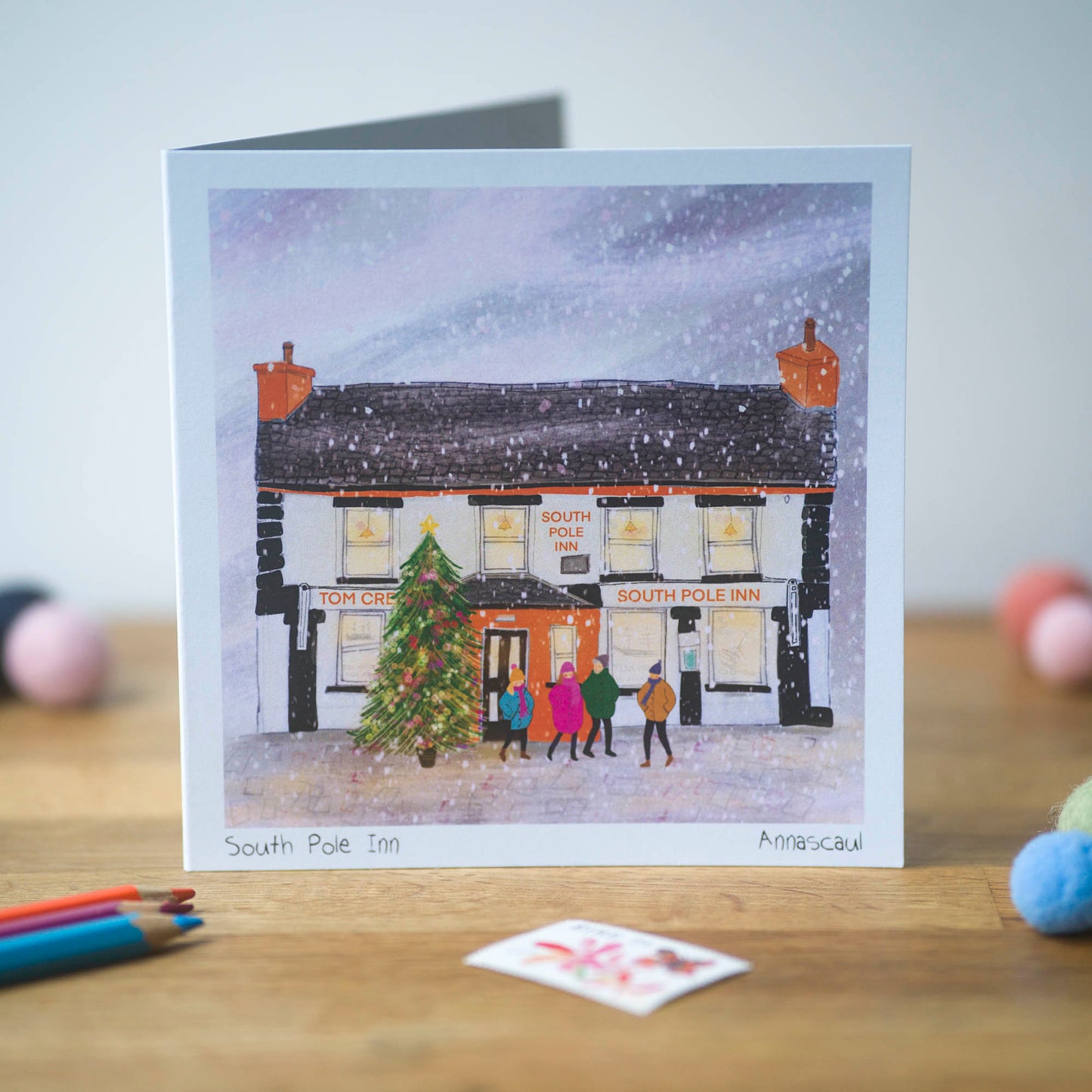 South Pole Inn, Greeting Card