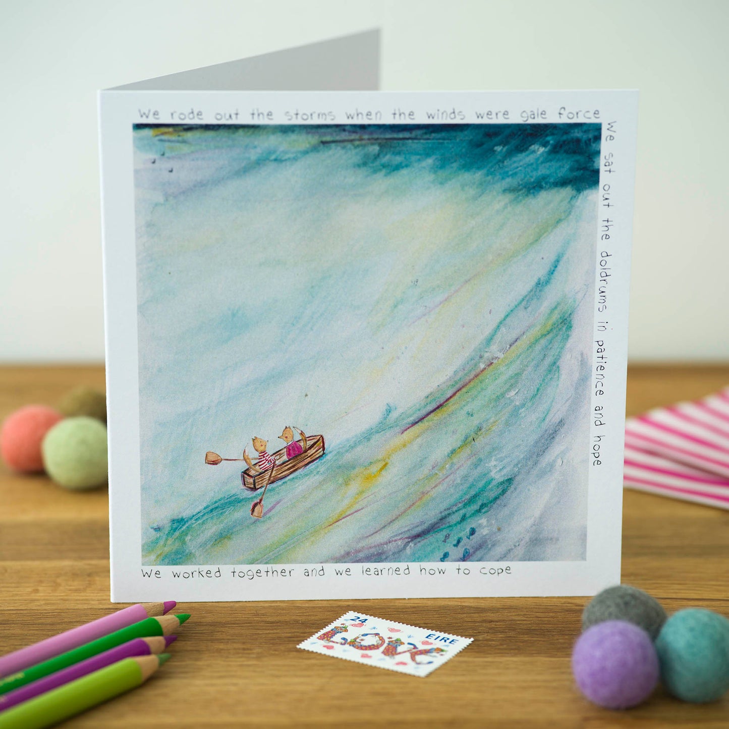 The Voyage, Greeting Card