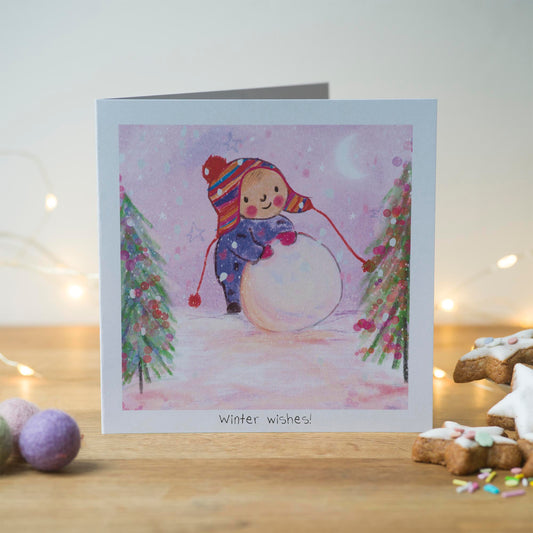 Winter Wishes! Christmas Greeting Card