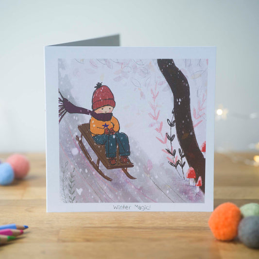 Winter Magic! Christmas Greeting Card